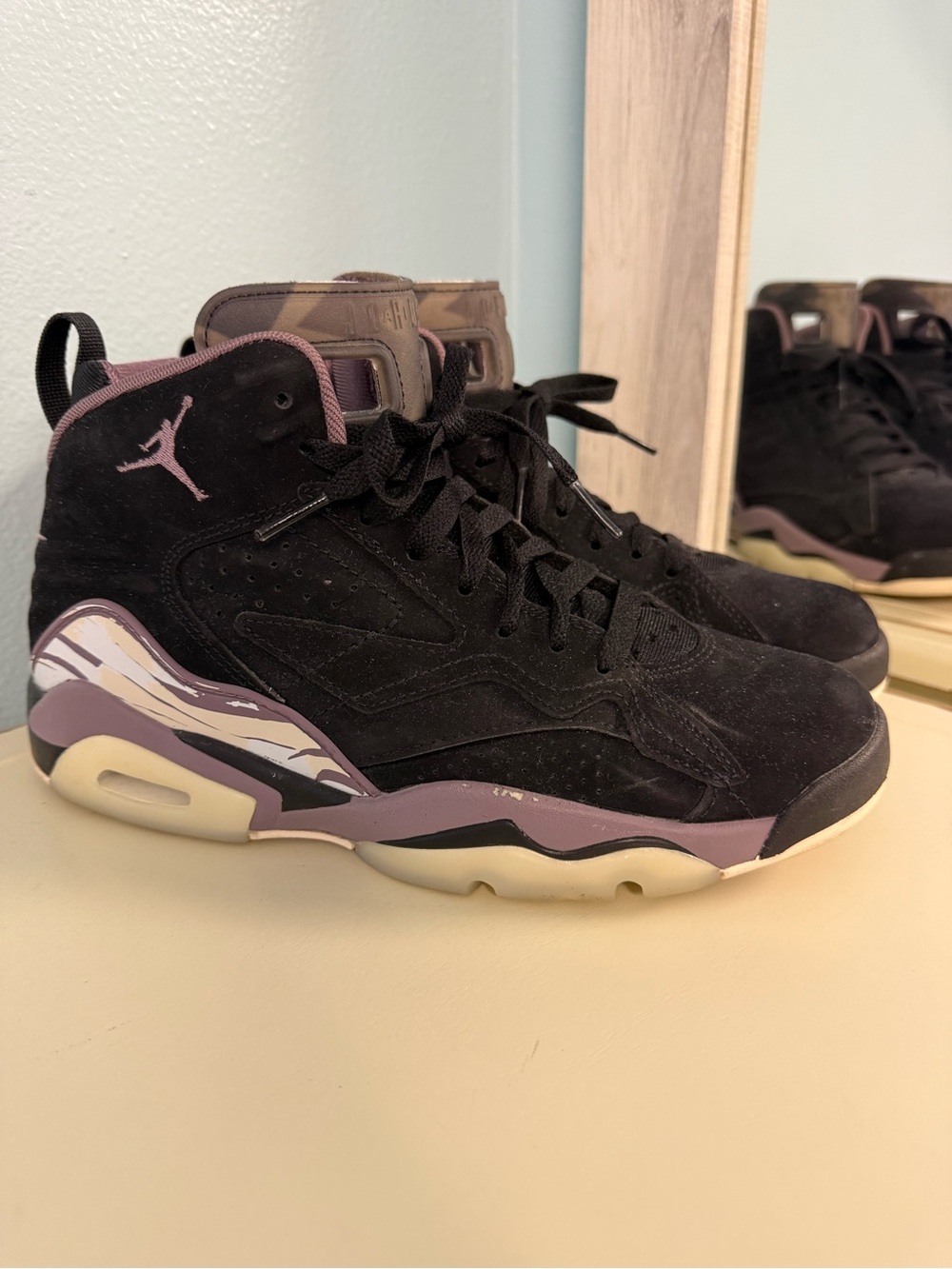 Nike Air Jordan 6 Retro Heiress Bordeaux Dust Black Women’s Size 8